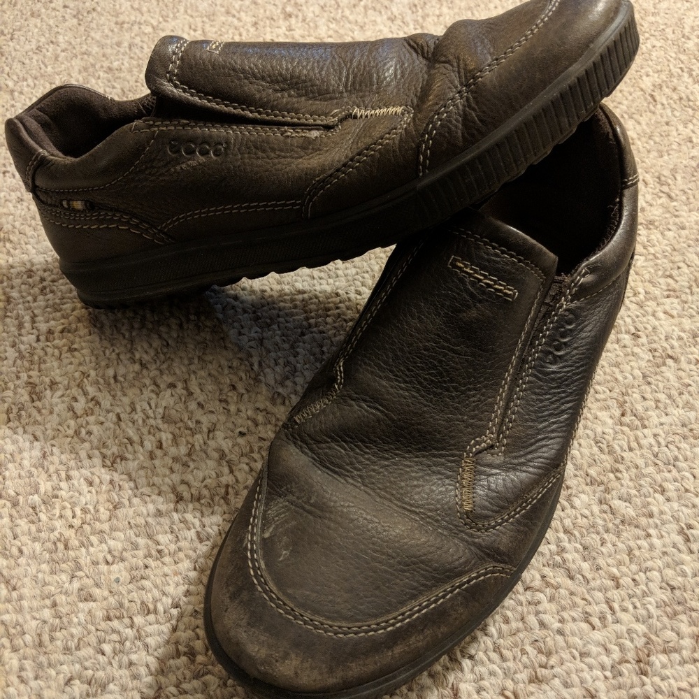 Mens Brown Ecco Shoes size 9